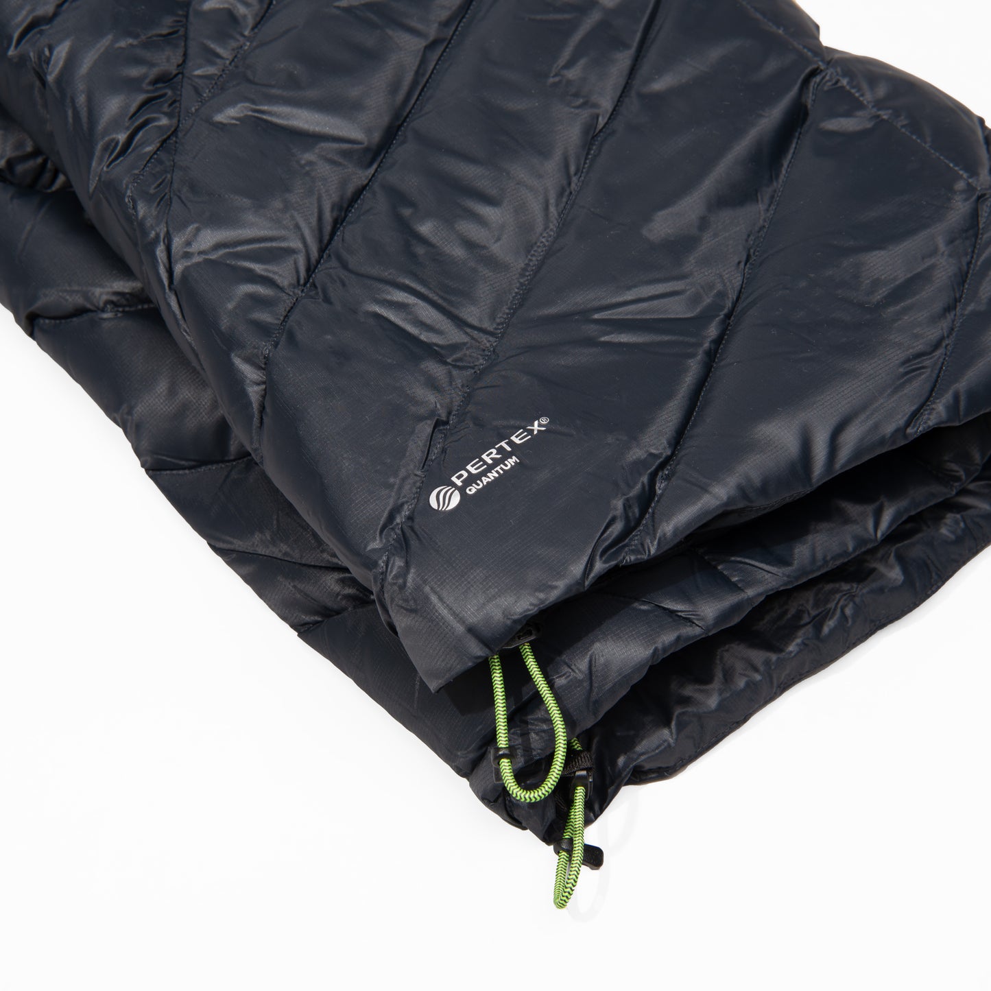 Aiguille Down Vest M Black/Lime Punch