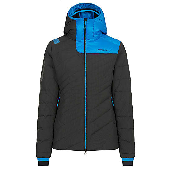 Tempest Down Jkt Woman Black/Azure