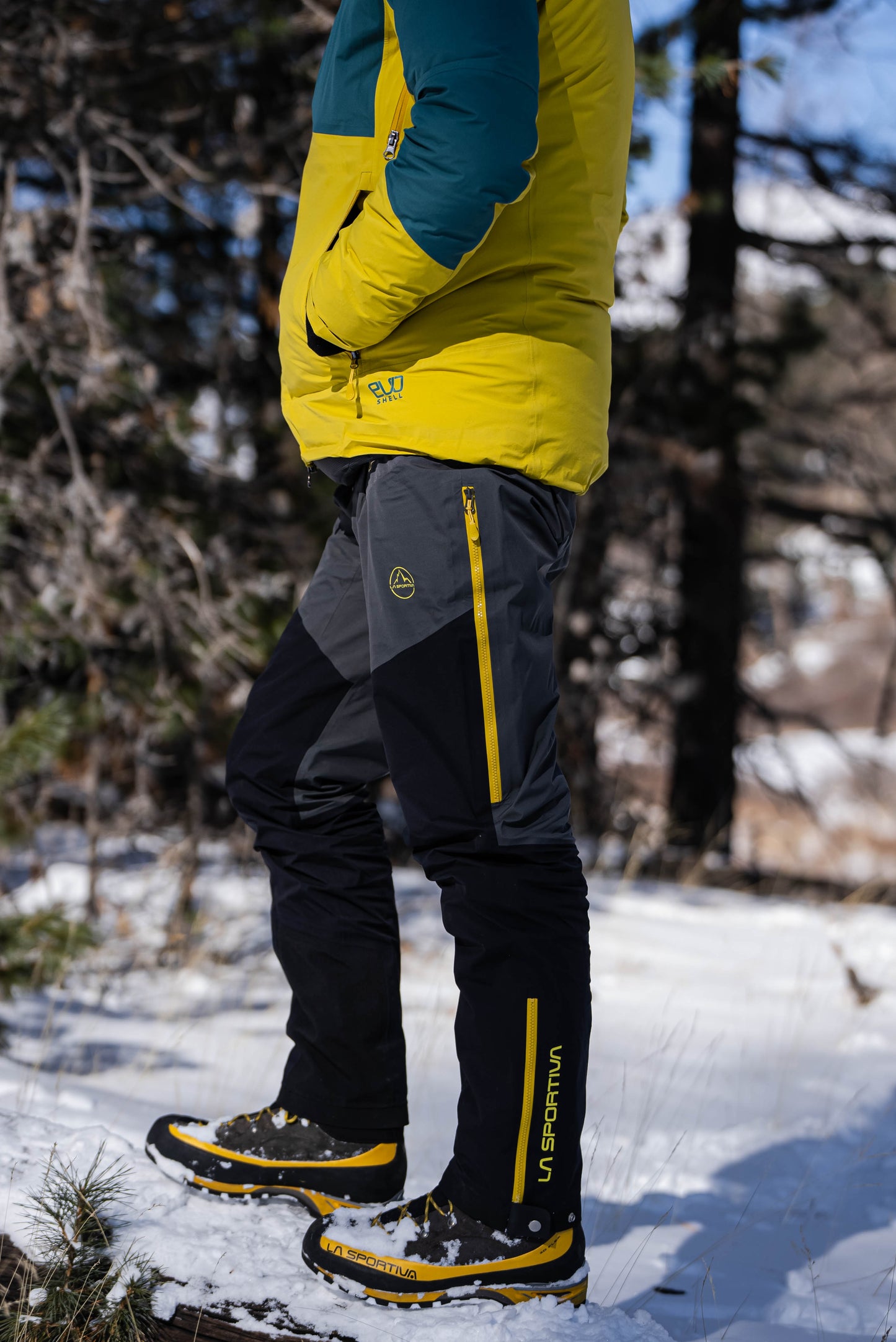 Crizzle EVO Shell Pant Man Carbon/Moss