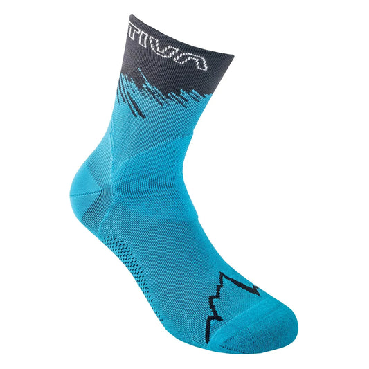 Ultra Running Socks Black/Lagoon