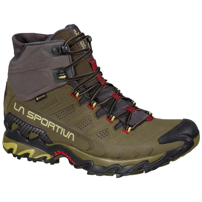 Ultra Raptor II Mid Leather Wide GTX Ivy/Tango Red