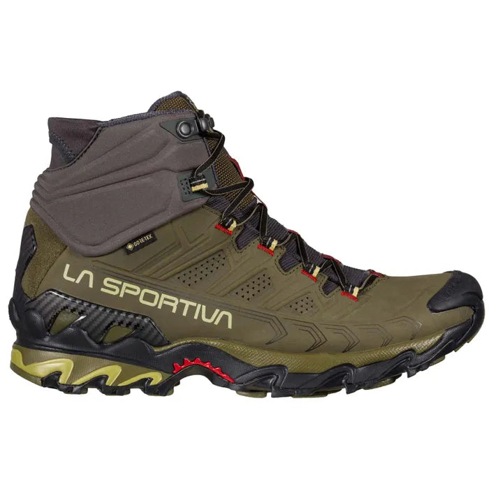 Ultra Raptor II Mid Leather Wide GTX Ivy/Tango Red