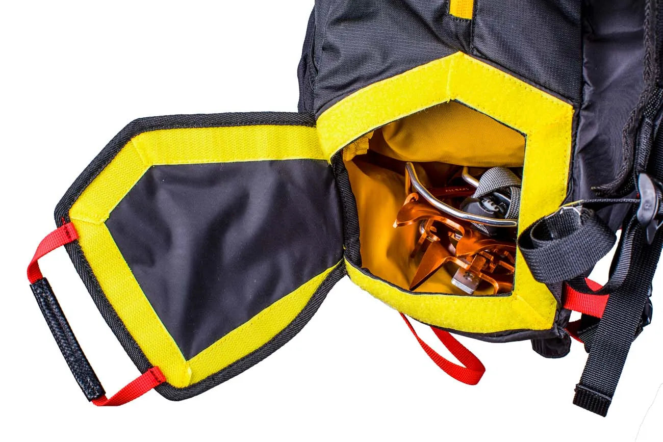 Skimo Race Backpack Black/Yellow