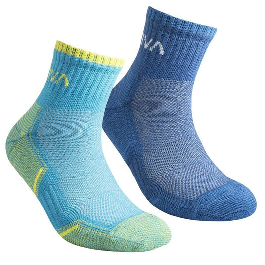 Kids Running Socks Blue