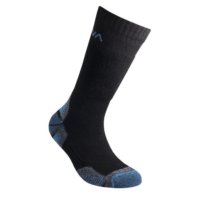 Kids Mountain Socks Black/Marine Blue