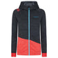 Aim Hoody Woman Black/Hibiscus