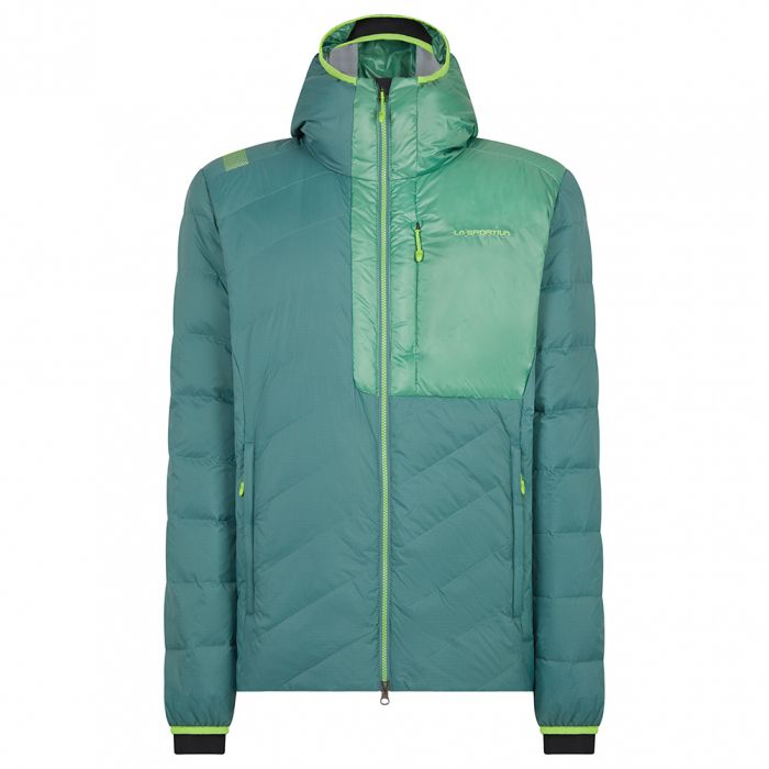 Arctic Down Jkt Man Pine/Grass Green