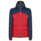 Atlas Down Jkt Man Tango Red/Night Blue
