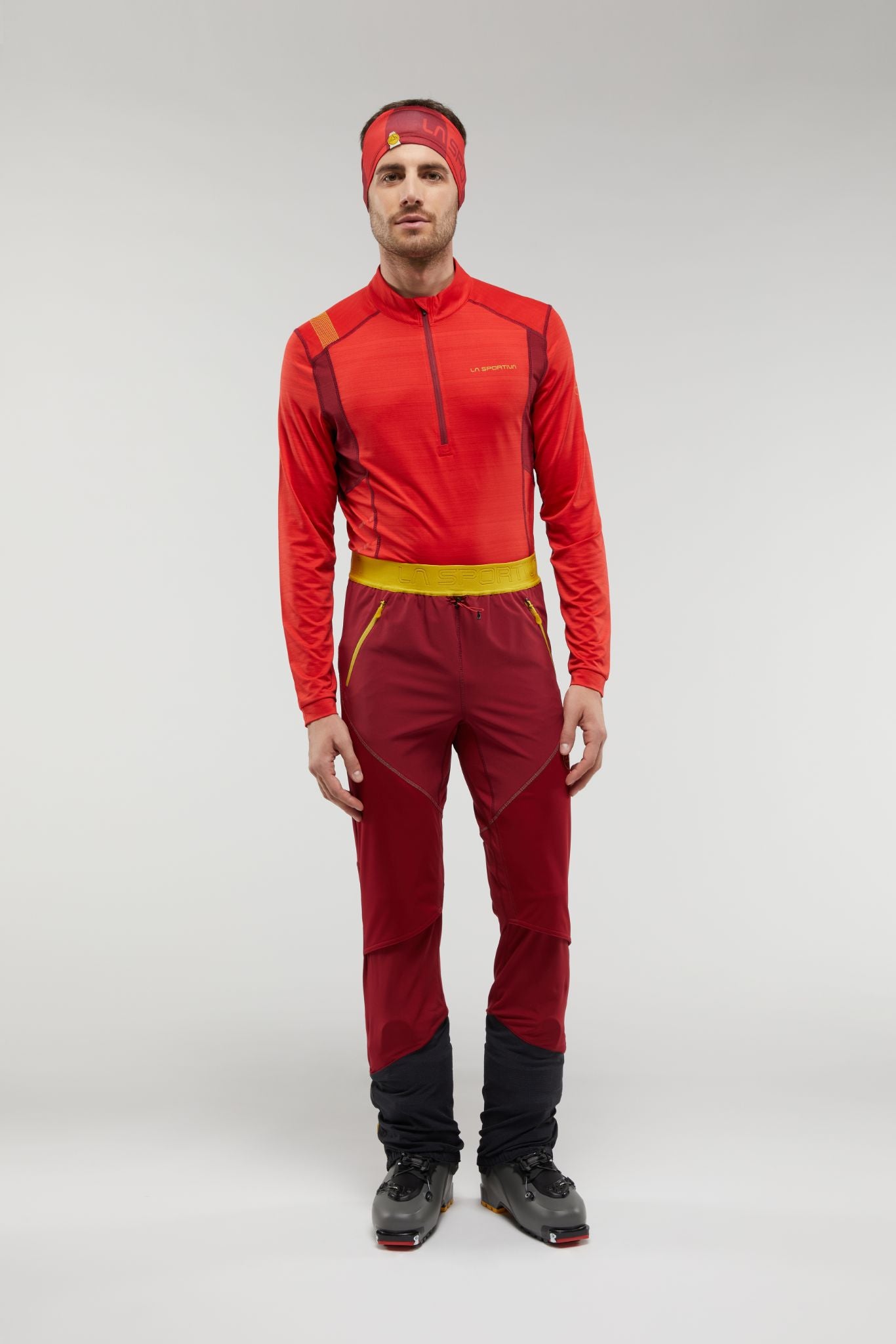 Kyril Pant Man Sangria/Moss