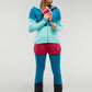 Parallel Primaloft Short Woman Crystal/Celadon