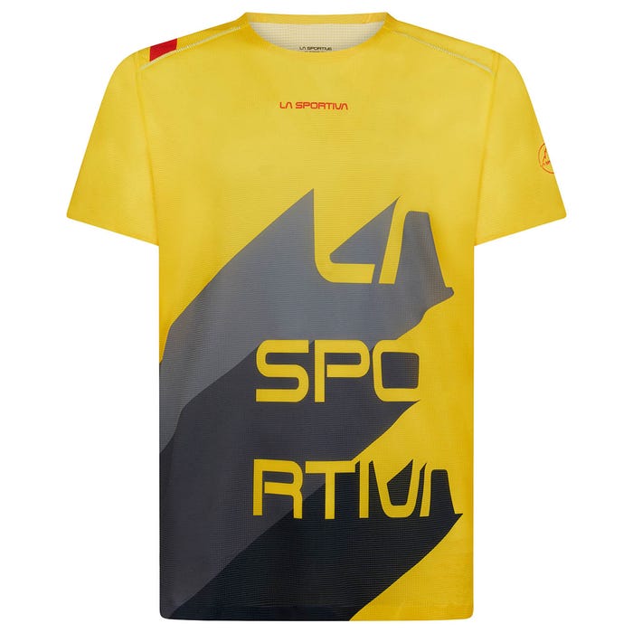 Stream T-Shirt Man Yellow/Carbon