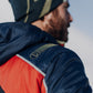Atlas Down Jkt Man Tango Red/Night Blue